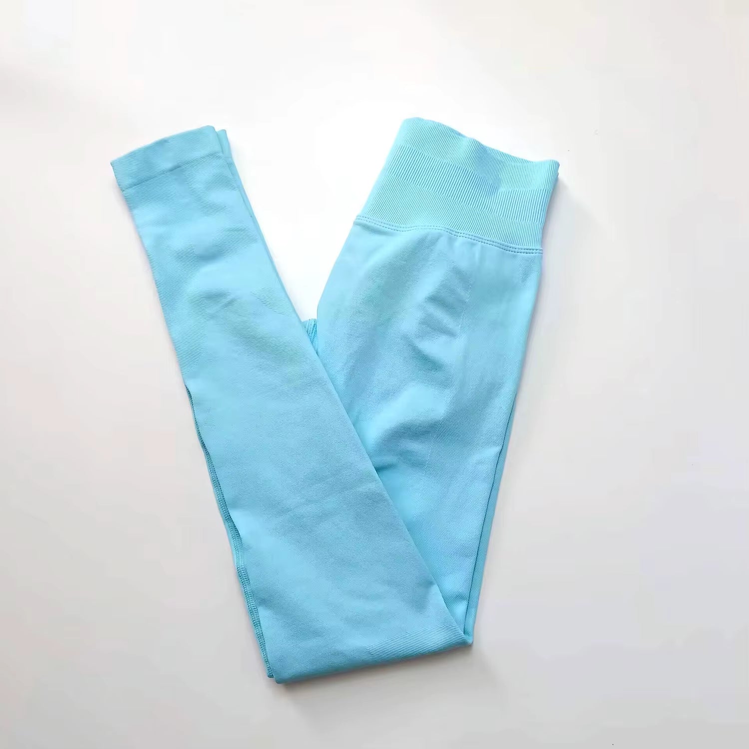 Impact Leggings Women Seamless Sports Yoga Pants Low Ribbed Band Gym Clothes Fitness Workout Wear Scrunch Bum Tights