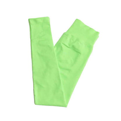 Impact Leggings Women Seamless Sports Yoga Pants Low Ribbed Band Gym Clothes Fitness Workout Wear Scrunch Bum Tights