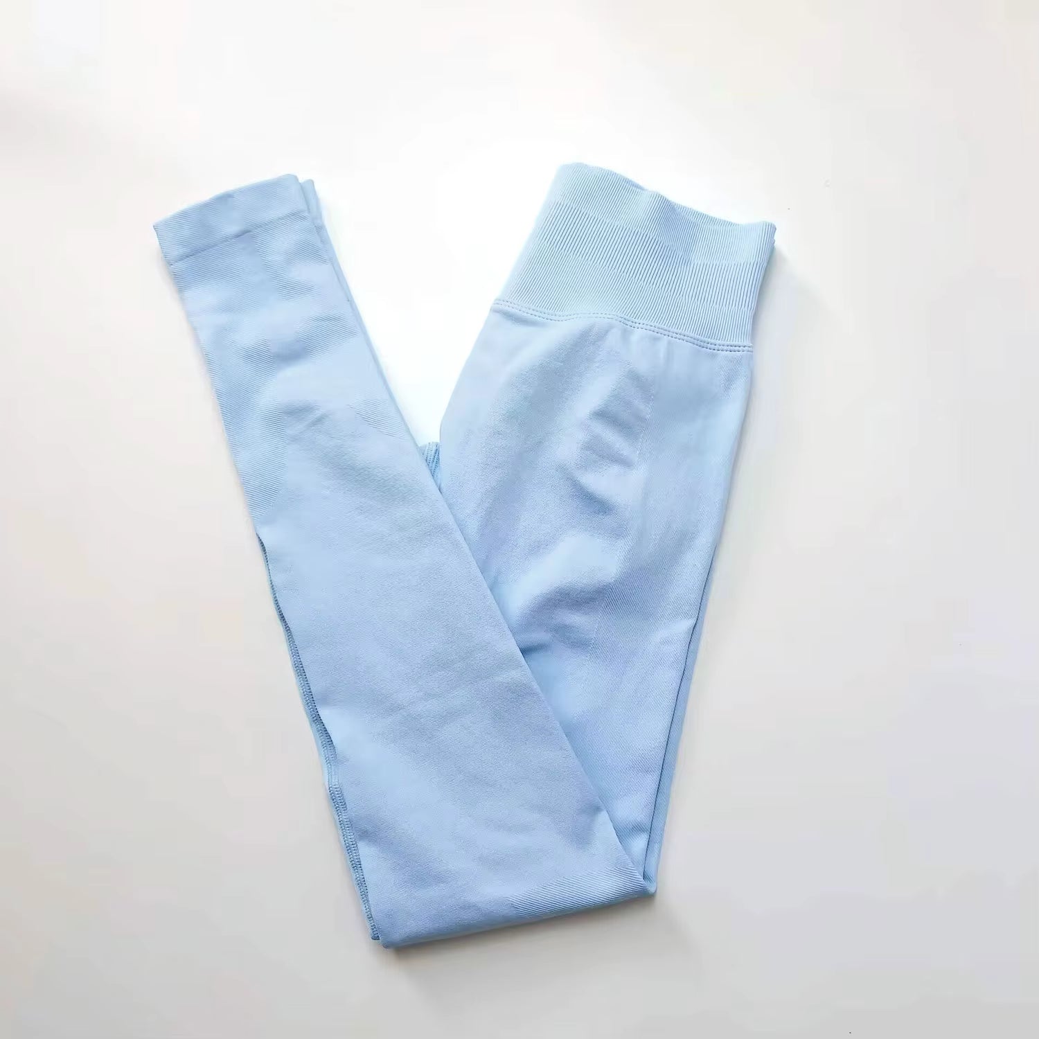 Impact Leggings Women Seamless Sports Yoga Pants Low Ribbed Band Gym Clothes Fitness Workout Wear Scrunch Bum Tights